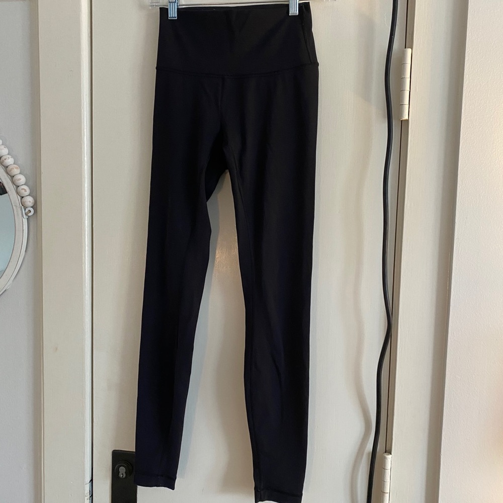 Black High Waisted Lululemon Align Leggings